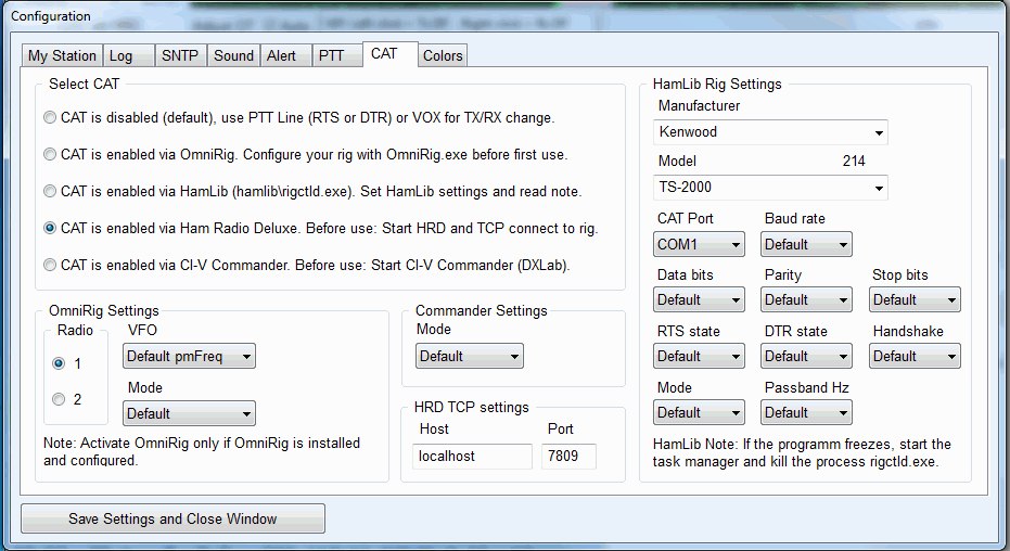 configuration 02 jt65